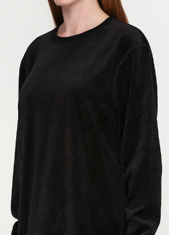 Свитшот H&M - крой черный кэжуал - (87997689)