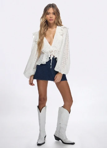 Біла блуза SHEIN