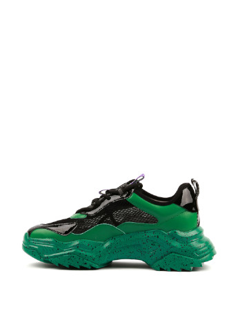 Зеленые демисезонные кроссовки Le'BERDES