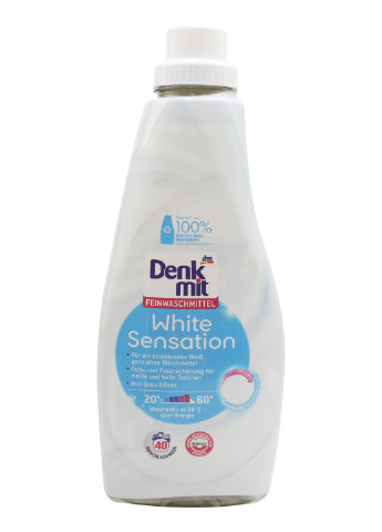 Засіб для прання білих речей White Sensation 1 л (40 прань) Denkmit (255520198)