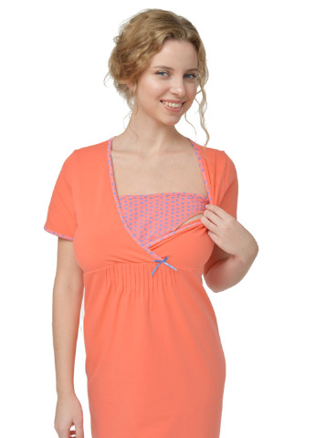 Нічна сорочка для вагітних і годуючих Мамин Дом (202713420)