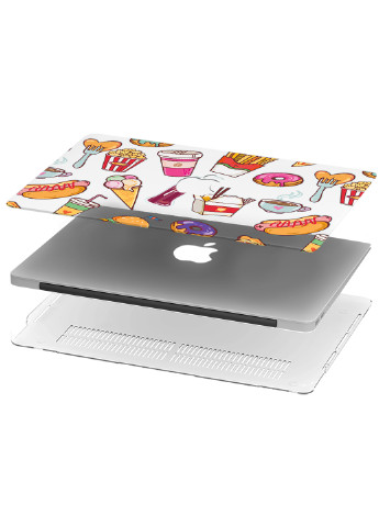 Чехол пластиковый для Apple MacBook Pro 16 A2141 Фастфуд (Fast food) (9494-1751) MobiPrint (218528679)