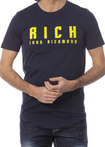 Темно-синя футболка Richmond