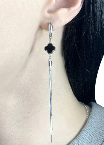 Серьги Silver Flame (152533381)