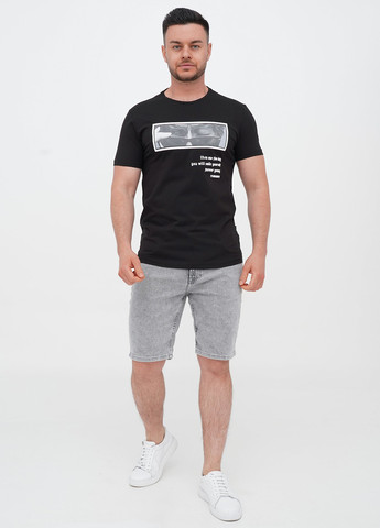 Чорна футболка Trend Collection