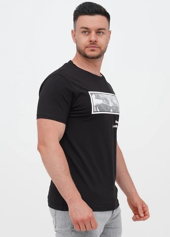 Чорна футболка Trend Collection