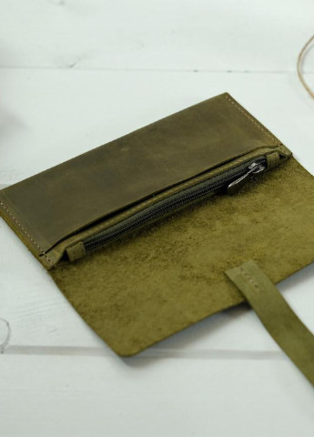 Кожаный кошелек клатч с закруткой Berty (253862808)