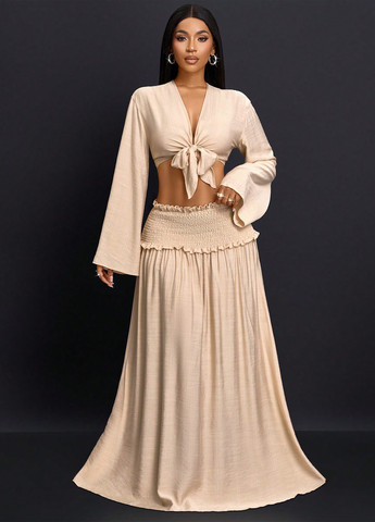 Костюм (блузка, юбка) SHEIN (324630349)