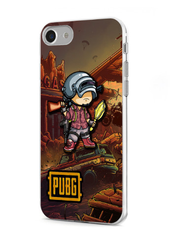 Чехол силиконовый Apple Iphone 8 Пубг Пабг (Pubg) (6151-1710) MobiPrint (219553815)