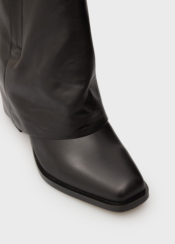 Черные осенние полусапоги PRPY