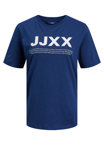 Темно-синя літня футболка JJXX