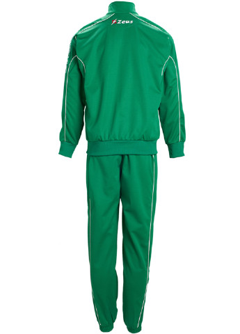Зеленый демисезонный костюм (кофта, брюки) брючный Zeus
