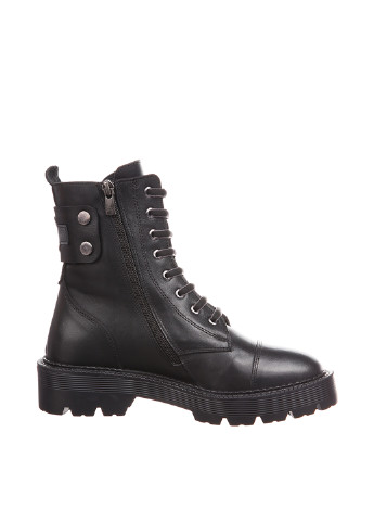 Зимние ботинки Mario Muzi с заклепками, со шнуровкой, на тракторной подошве