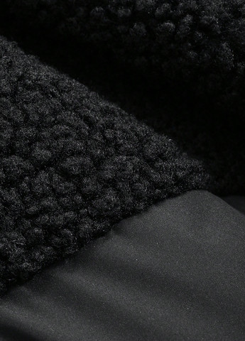 Чорна зимня куртка куртка-пальто SHEIN