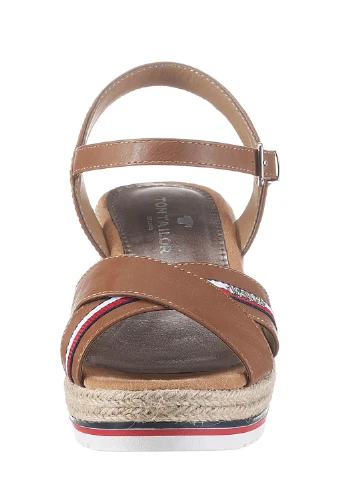 Коричневые босоножки Tom Tailor