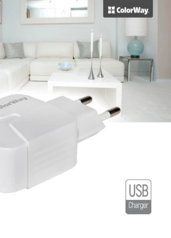 Зарядний пристрій 2USB 2.4A white (CW-CHS004-WT) Colorway (216637465)