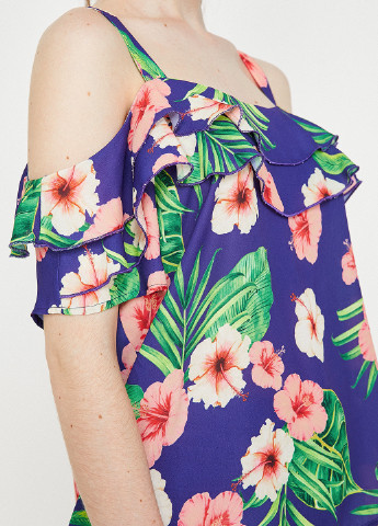 Светло-фиолетовая блуза KOTON