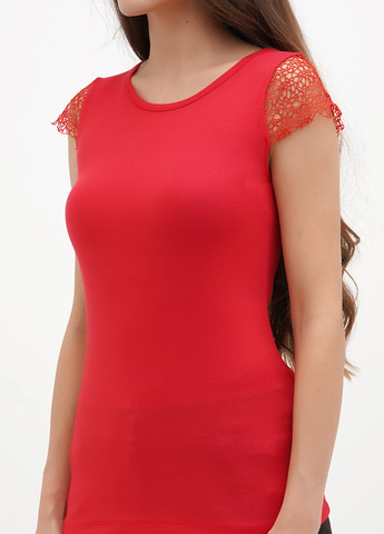 Червона блуза Sassofono