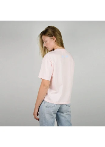 Футболка женская розовая Power - (253311130)
