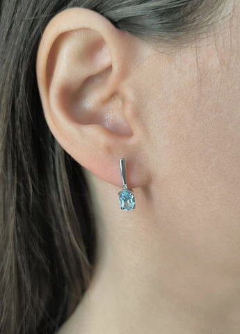 Серьги Silver Flame (354214489)
