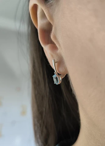 Серьги Silver Flame (354214489)