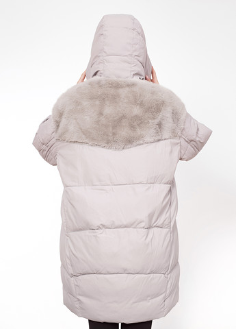 Кавова зимня куртка куртка-пальто Visdeer