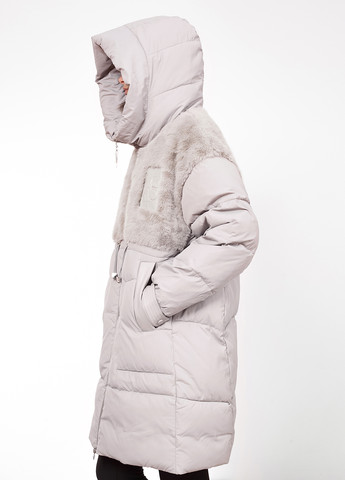 Кавова зимня куртка куртка-пальто Visdeer