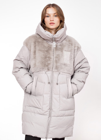 Кавова зимня куртка куртка-пальто Visdeer