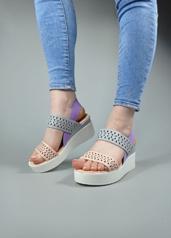 Комбинированные босоножки Meideli