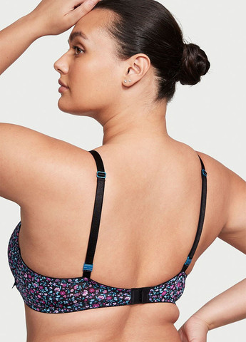 Черный демисезонный комплект (бюстгальтер, трусики) Victoria's Secret