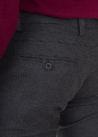 Серые кэжуал демисезонные прямые брюки Gigolo