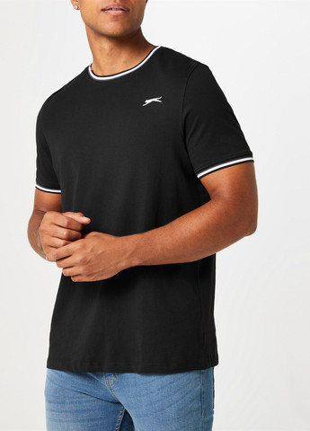 Черная футболка Slazenger
