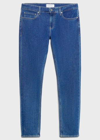 Синие демисезонные джинсы Calvin Klein