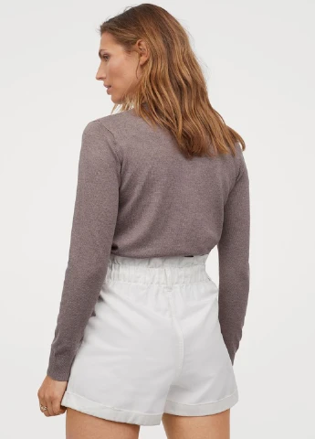 Темно-бежевый демисезонный свитер H&M