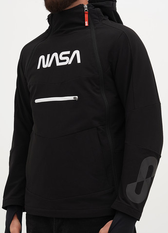 Чорна демісезонна куртка OROS