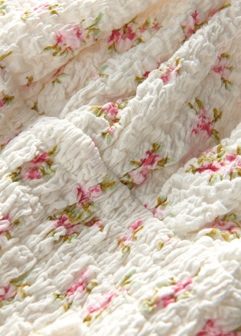 Білий кежуал сукня Reserved з квітковим принтом