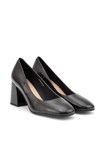 Respect Туфли лоферы черный з натуральная кожа, украина — демисезон (306619499)