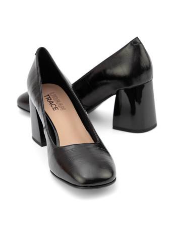 Respect Туфли лоферы черный з натуральная кожа, украина — демисезон (306619499)