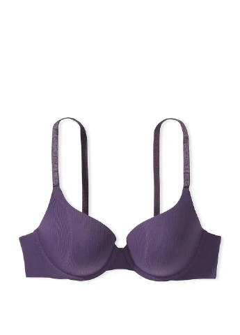 Фиолетовый бюстгальтер Victoria's Secret с косточками полиамид