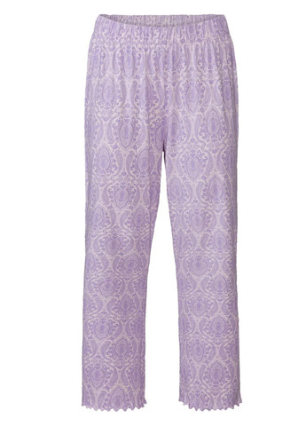 Сиреневая всесезон пижама (лонгслив, брюки) лонгслив + брюки Esmara