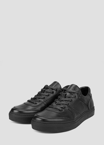 Черные осенние мужские кроссовки Lioneli со шнурками