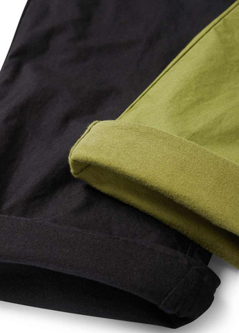 Комбинированные спортивные, кэжуал демисезонные брюки прямые C&A