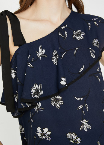 Темно-синя блуза KOTON