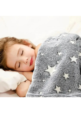 Плед-покривало, що світиться у темряві, 180х200 см TV-magazin (293107055)