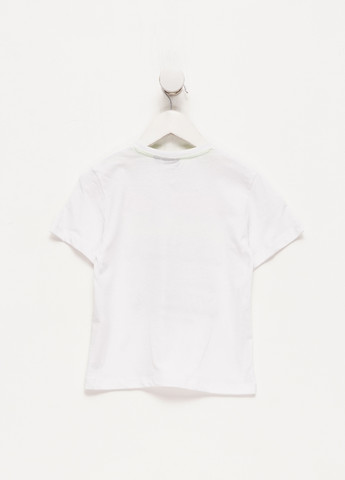 Белая летняя футболка Terranova