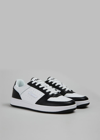 Чорно-білі Осінні кросівки shtf0702-038 Ellesse PANARO cupsole