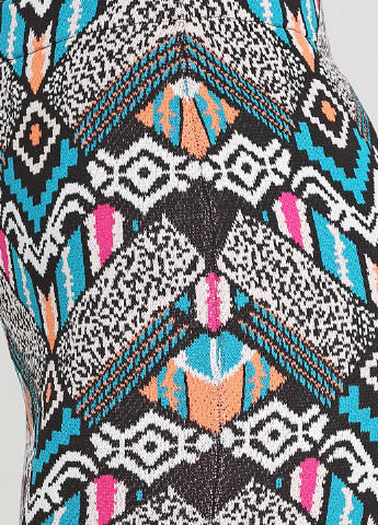Разноцветная кэжуал с рисунком юбка H&M мини