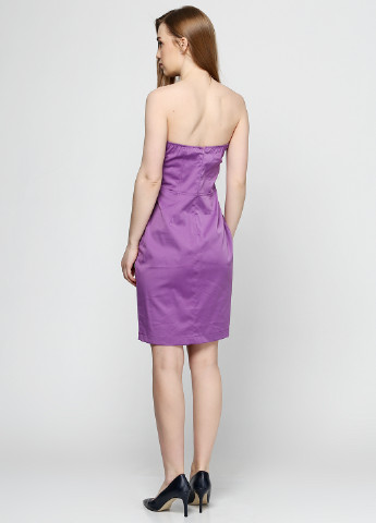 Світло-фіолетова кежуал сукня Smog однотонна