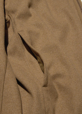 Коричневая демисезонная куртка Uniqlo