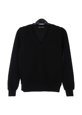 Черный демисезонный пуловер пуловер Smile Time